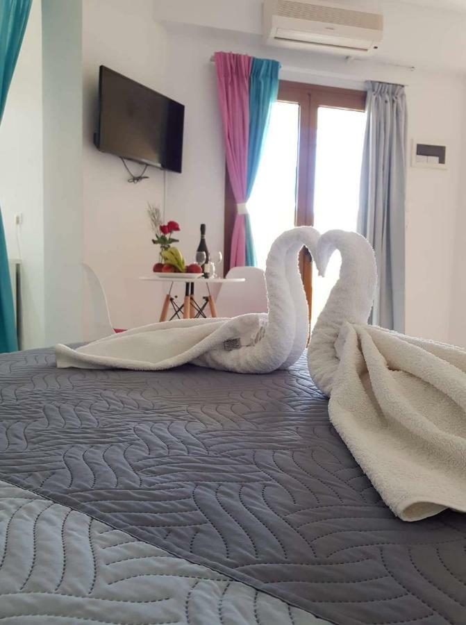 Vrisi Apartments & Villa Pitsidia Luaran gambar