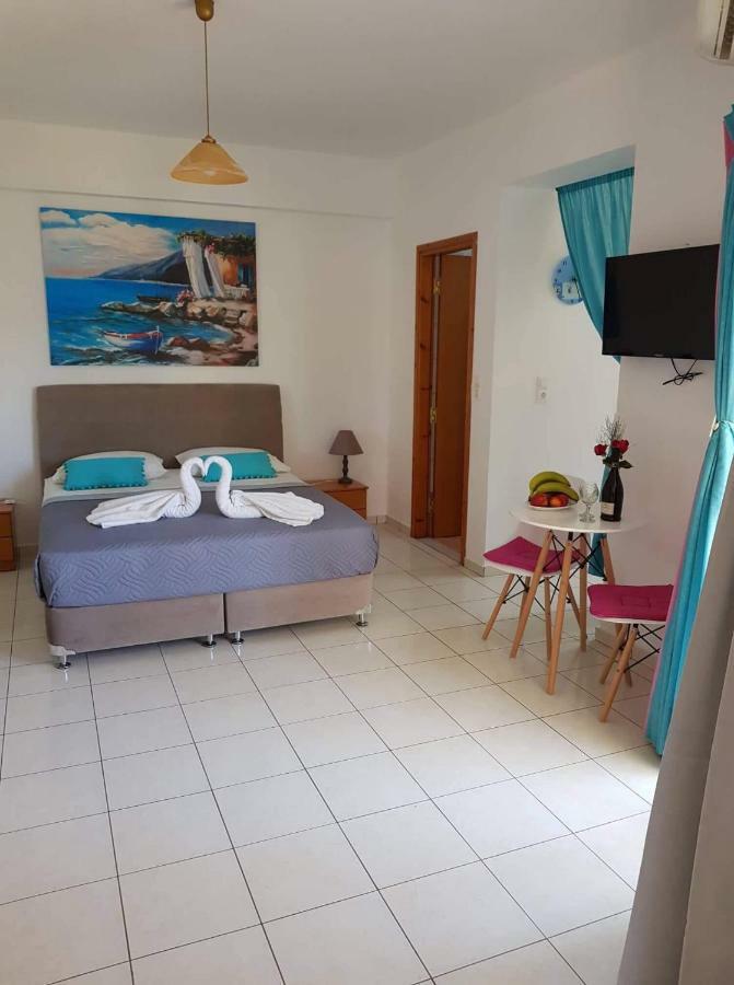 Vrisi Apartments & Villa Pitsidia Luaran gambar